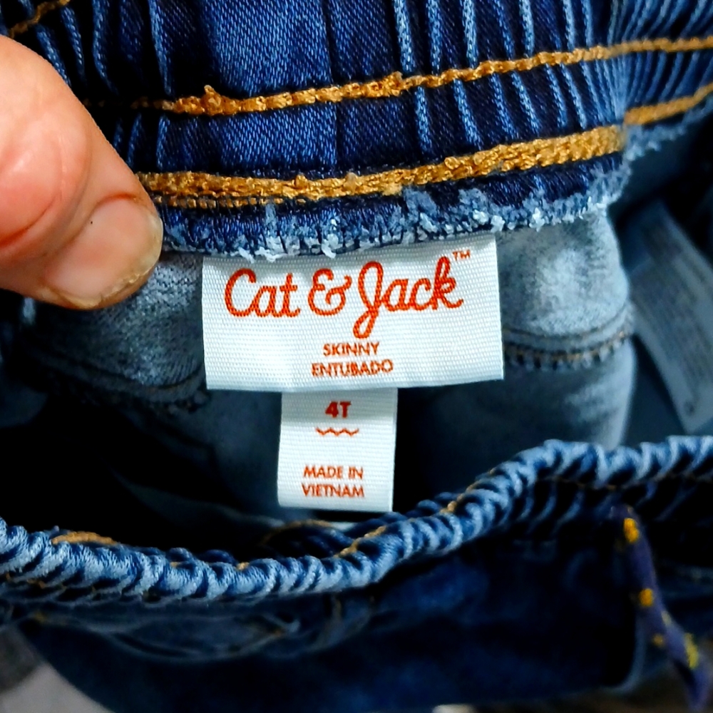 Jeans 4T cat and jack